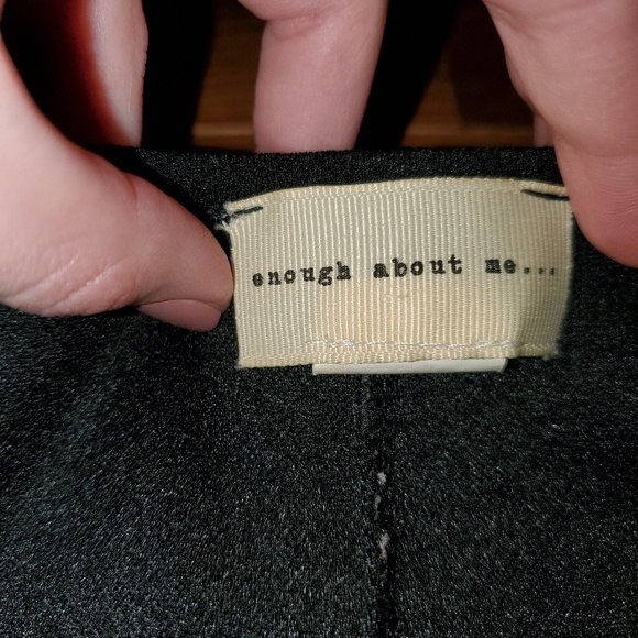 Short Black Dress with pockets - Picture 2 of 2